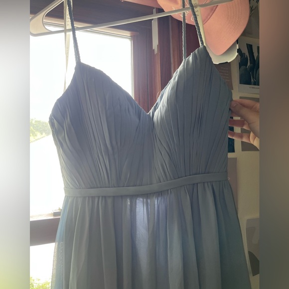 Azazie Dresses & Skirts - Azazie blue dress